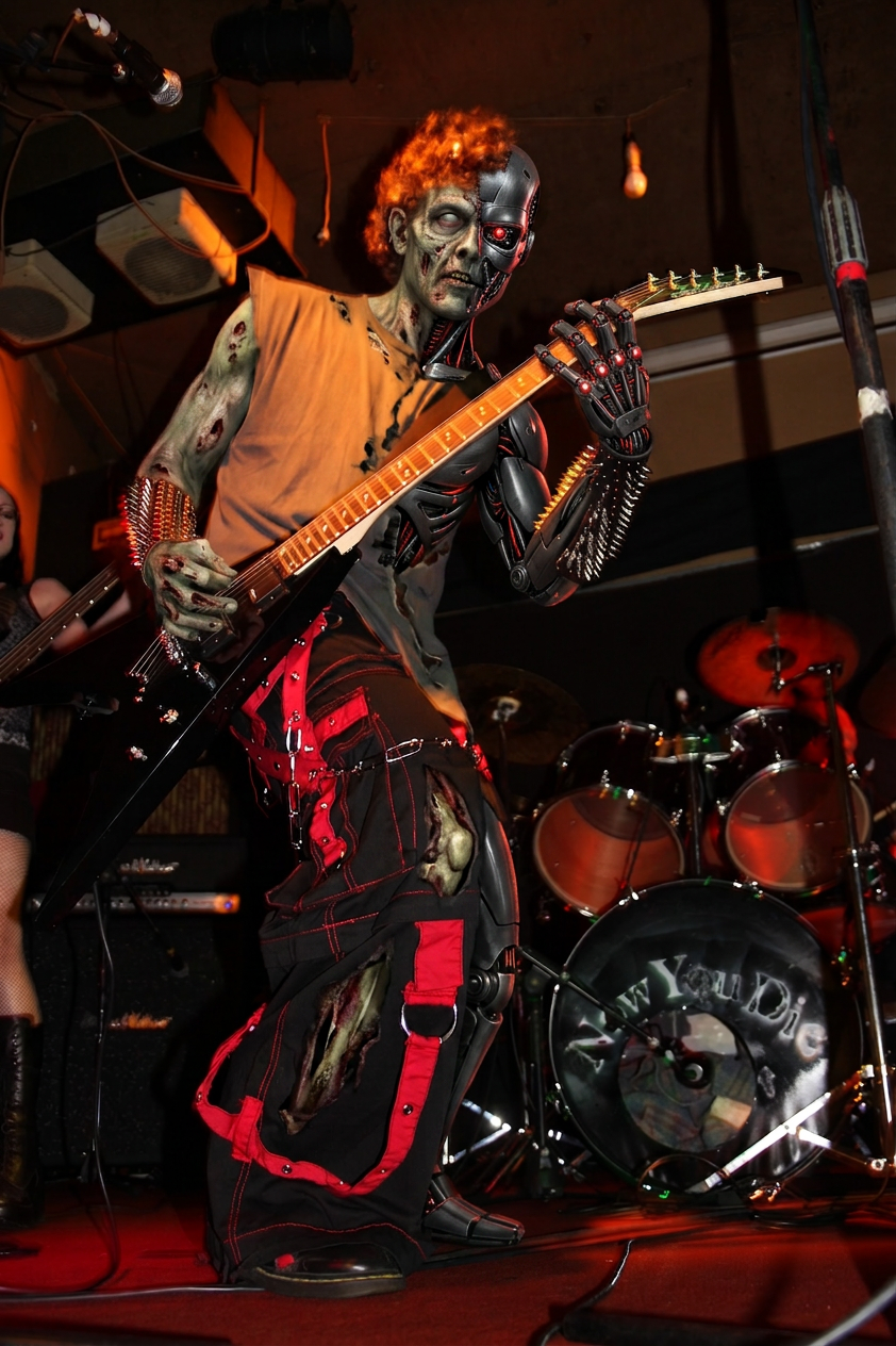 Dr Rock on stage